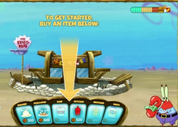 Защитете Кръсти Краб екранна снимка на играта