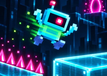 Definitivamente Nao um Plataforma captura de tela do jogo
