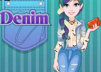 Denim Hairstyles game screenshot