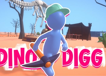 Dino Digg game screenshot