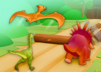 Dinoškolní běh snímek obrazovky hry