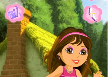 Dora Puutarhassa pelin kuvakaappaus