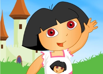 Dora Vestindo captura de tela do jogo