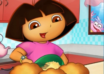 Dora Lekkere Cupcake schermafbeelding van het spel