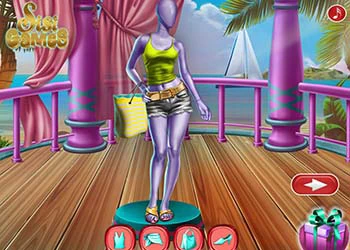 Dotted Girl Fashion Blog game screenshot