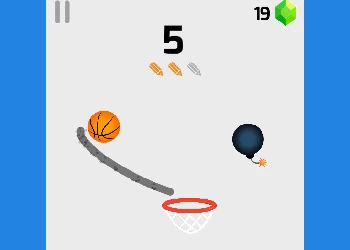 Dunk Line snímek obrazovky hry