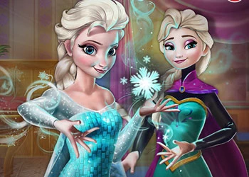 Elsa Secret Transform game screenshot