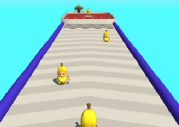 Epic Banana Run: Merge Master snímek obrazovky hry