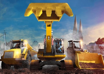 Excavator Simulator 3D στιγμιότυπο οθόνης παιχνιδιού