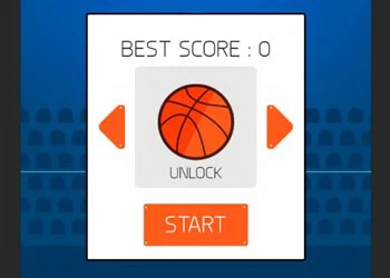 Koszykówka Na Palec zrzut ekranu gry