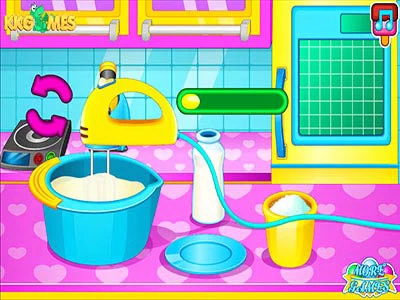 Frozen Ice Cream Maker	 game screenshot