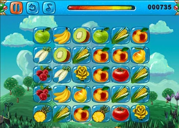 Owoce Połącz 2 zrzut ekranu gry
