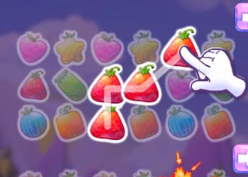 Fruit Crush Razernij schermafbeelding van het spel