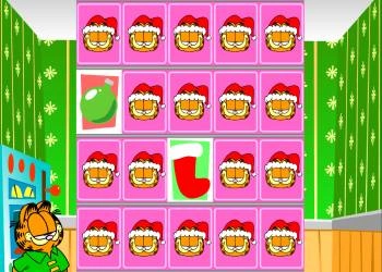 Garfield Christmas Mix And Match game screenshot