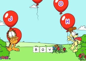 Garfield English Sight Word snímek obrazovky hry