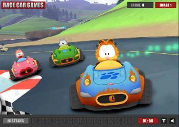 Garfield Hidden Car Tires game screenshot