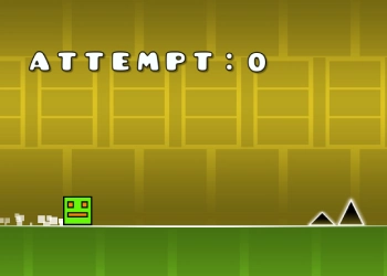 Geometry Dash Classic skærmbillede af spillet