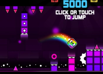Geometry Dash: Neonwereld 2 schermafbeelding van het spel