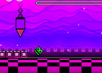 Geometry Neon Dash Bajo Cero captura de pantalla del juego