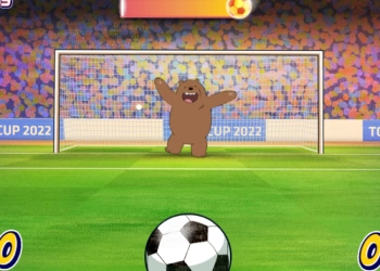 Gumball Penalty Kick game screenshot