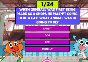 Prueba De Trivia Gigante De Gumball captura de pantalla del juego