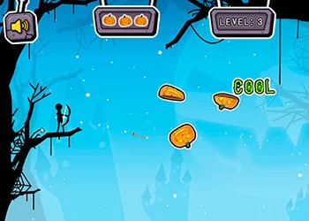Halloween Archer game screenshot
