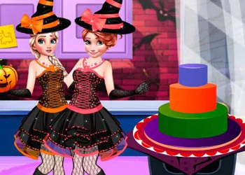 Halloween Party Cake game screenshot