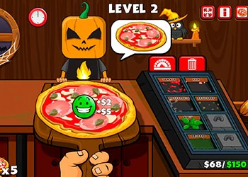 Halloween Pizzeria στιγμιότυπο οθόνης παιχνιδιού