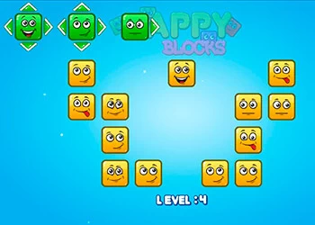 हैप्पी ब्लॉक्स खेल का स्क्रीनशॉट