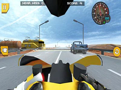 Highway Rider Motorcycle Racer 3D екранна снимка на играта