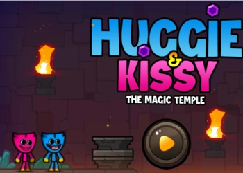 Huggie & Kissy El Templo Mágico captura de pantalla del juego