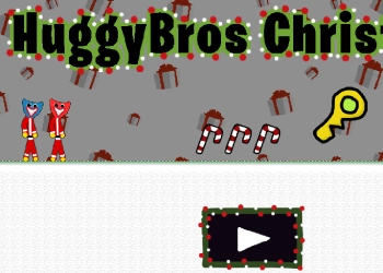 Huggybros Christmas game screenshot