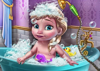 Ice Queen Baby Shower Fun játék képernyőképe