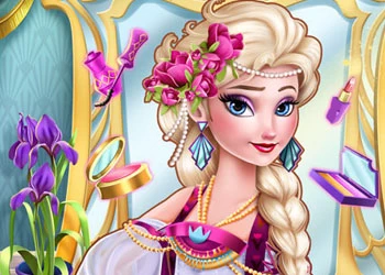 Ice Queen Elsa Art Deco Couture game screenshot