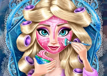 Ice Queen Real Makeover játék képernyőképe