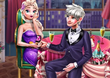 Propuesta De Boda De La Reina De Hielo captura de pantalla del juego