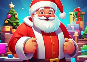 Fábrica Ociosa Do Papai Noel captura de tela do jogo