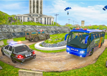 Поліцейська Гра «Тюремний Фургон». скріншот гри