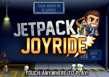 Jetpack Joyride game screenshot