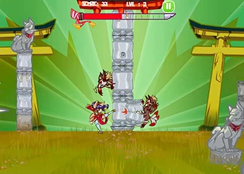 Kitsune Power Destruction mängu ekraanipilt