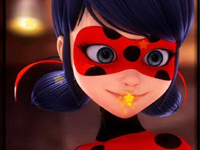 LadyBug Hidden Stars game screenshot