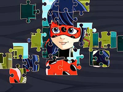 Ladybug Jigsaw game screenshot
