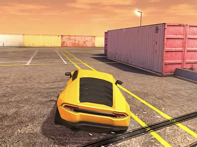 Lamborghini Drift Simülatörü oyun ekran görüntüsü
