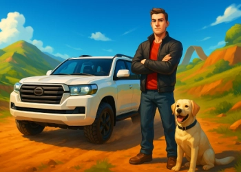 Autista Offroad Di Land Cruiser screenshot del gioco