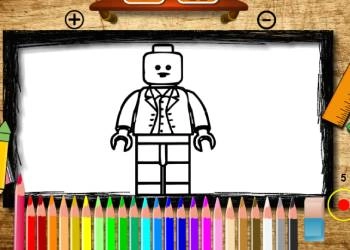 Libro Para Colorear Lego captura de pantalla del juego