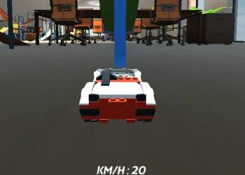 Lego: Micro Car Racing skærmbillede af spillet