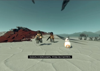 Lego Star Wars: The Last Jedi skærmbillede af spillet