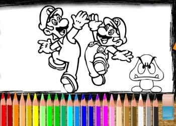 Mario: Colouring game screenshot