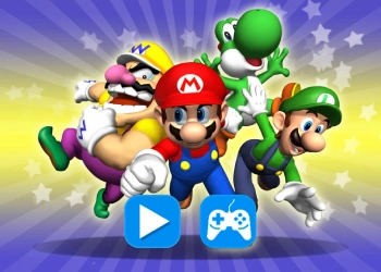 Mario Slide skærmbillede af spillet