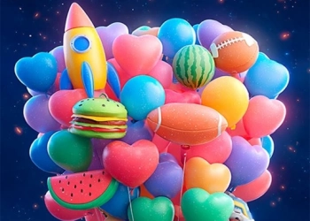 মার্জ 3D - ম্যাচ 3 বেলুন খেলার স্ক্রিনশট